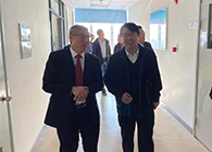 浦东新区管小军副区长一行来5001拉斯维加斯考察指导工作