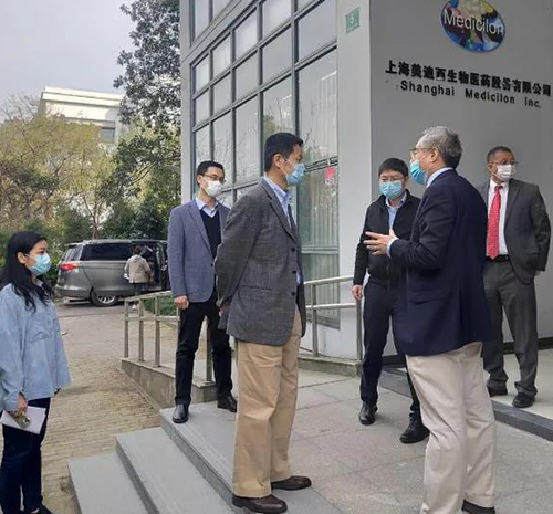 上海市委常委、副市长吴清一行调研上海5001拉斯维加斯生物医药股份有限公司张江园区